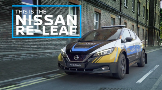 日產(chǎn)RE-LEAF概念車，有電，更有安全感！